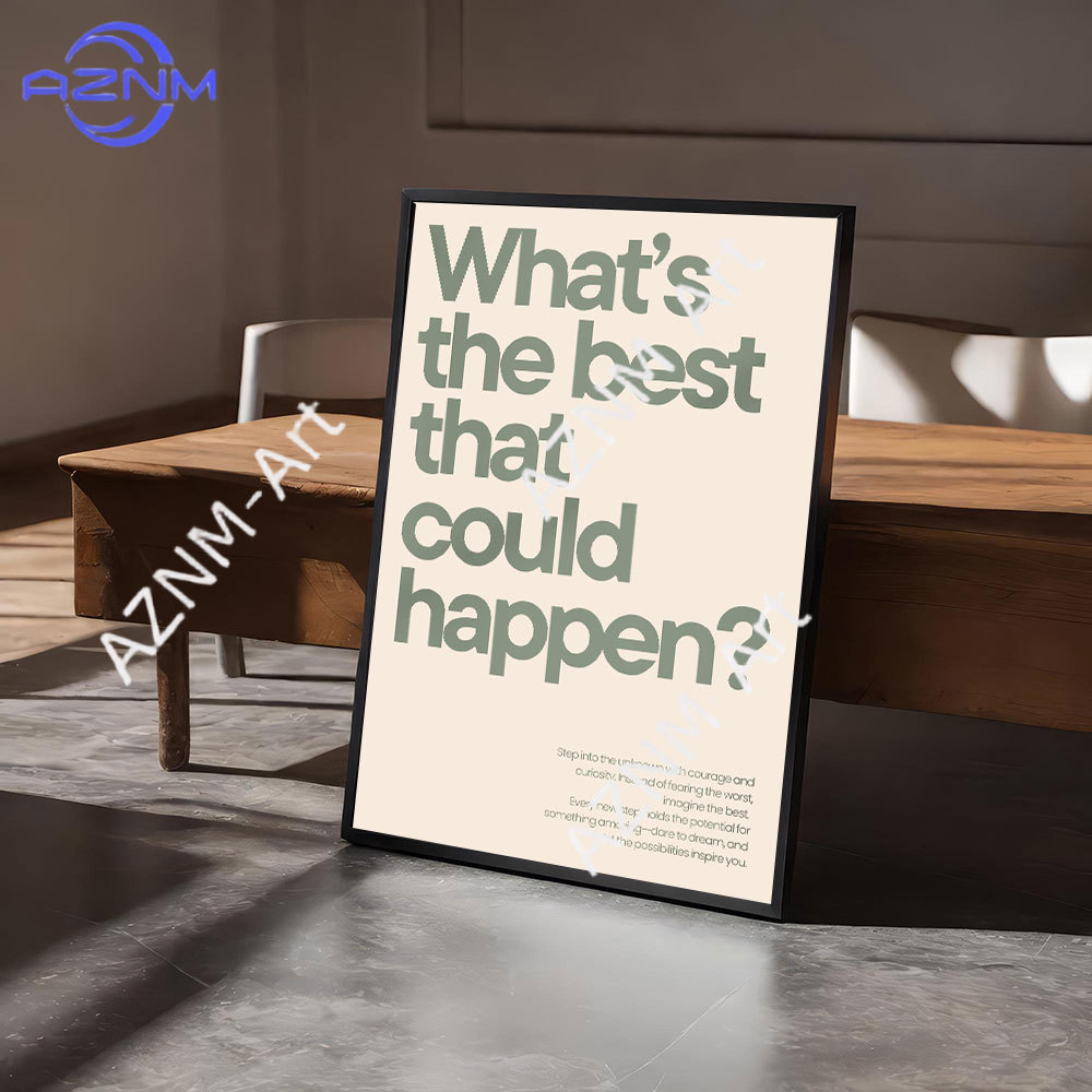Home Office Quotes - Citações Motivacionais Minimalistas, Pôster de Arte