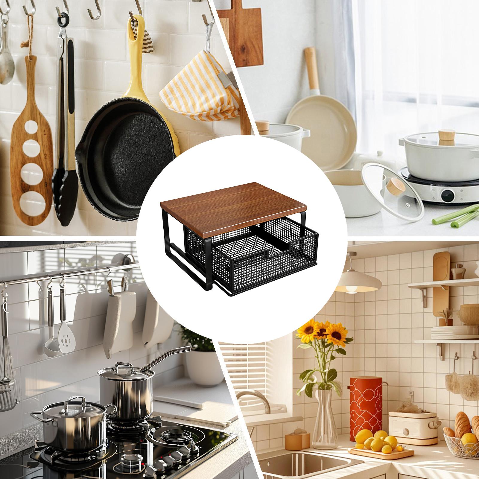 Home Office Printer - Suporte para impressora, economizador de espaço,