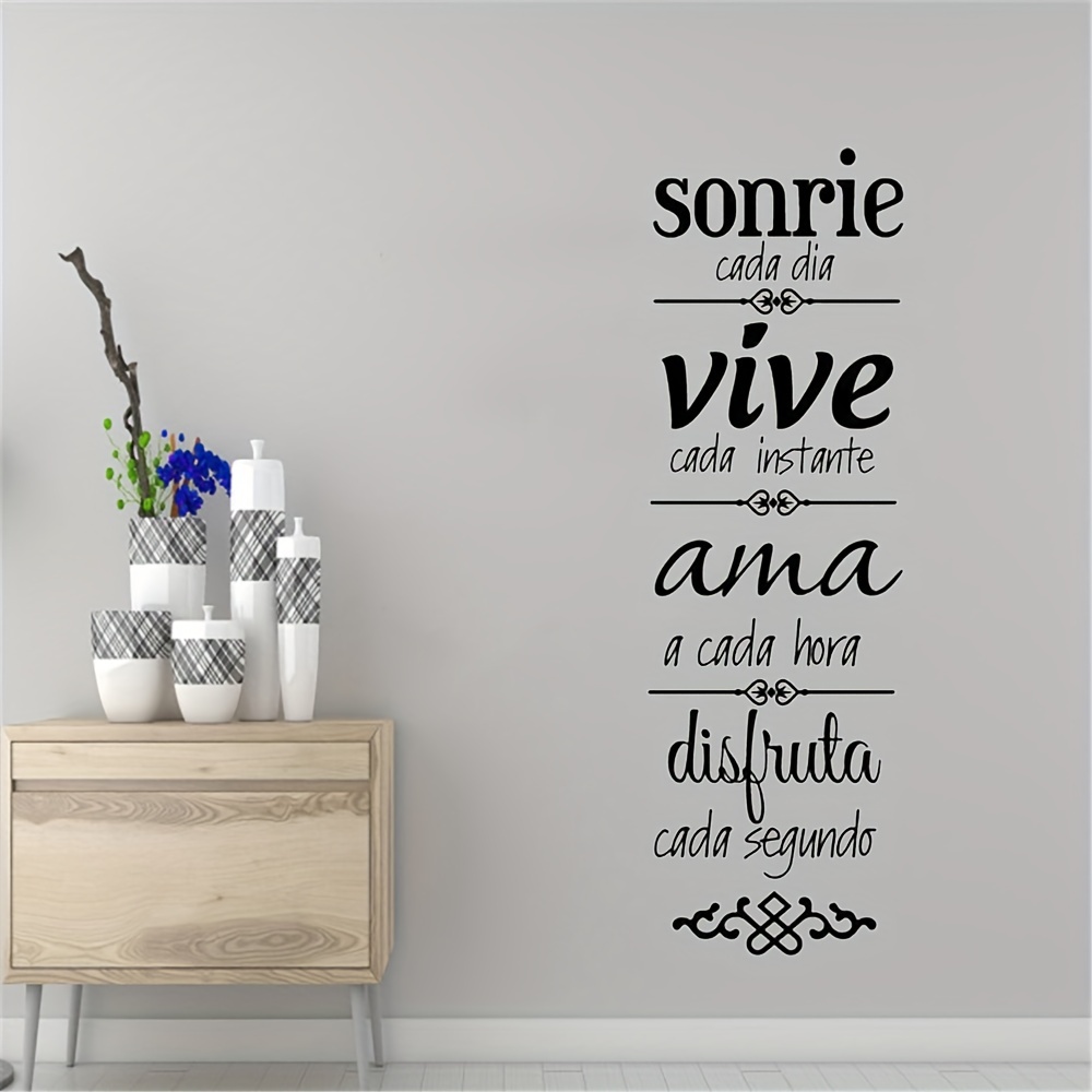 Home Office Quotes - Impermeável Espanhol Cotações Frase Adesivo De