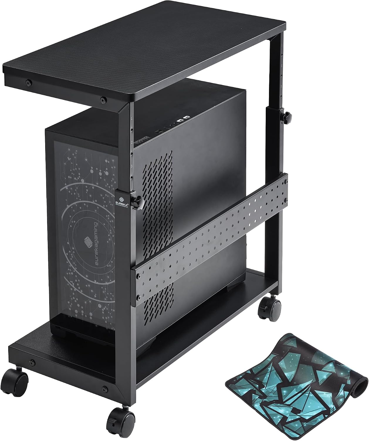 Home Office Printer - Carrinho de metal para computador, altura