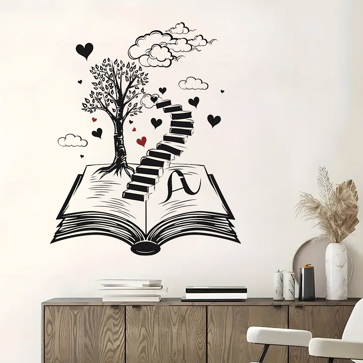 Adesivos de parede para sala d - Home Office Wallpaper avaliação e preço