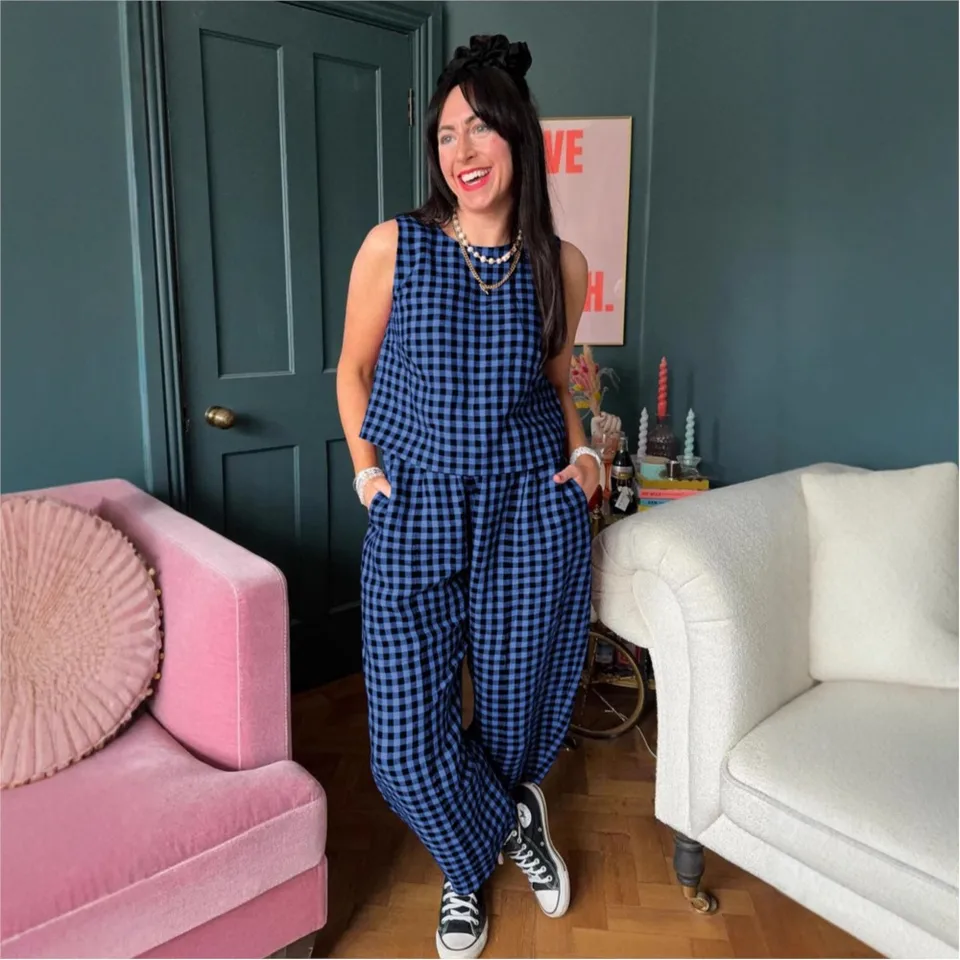 Conjunto Feminino de Calças e  - Home Office 2024 avaliação e preço
