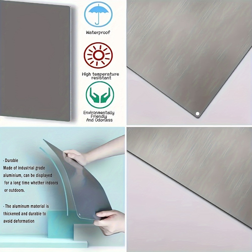Placa de metal engraçada para  - Home Office Quotes avaliação e preço