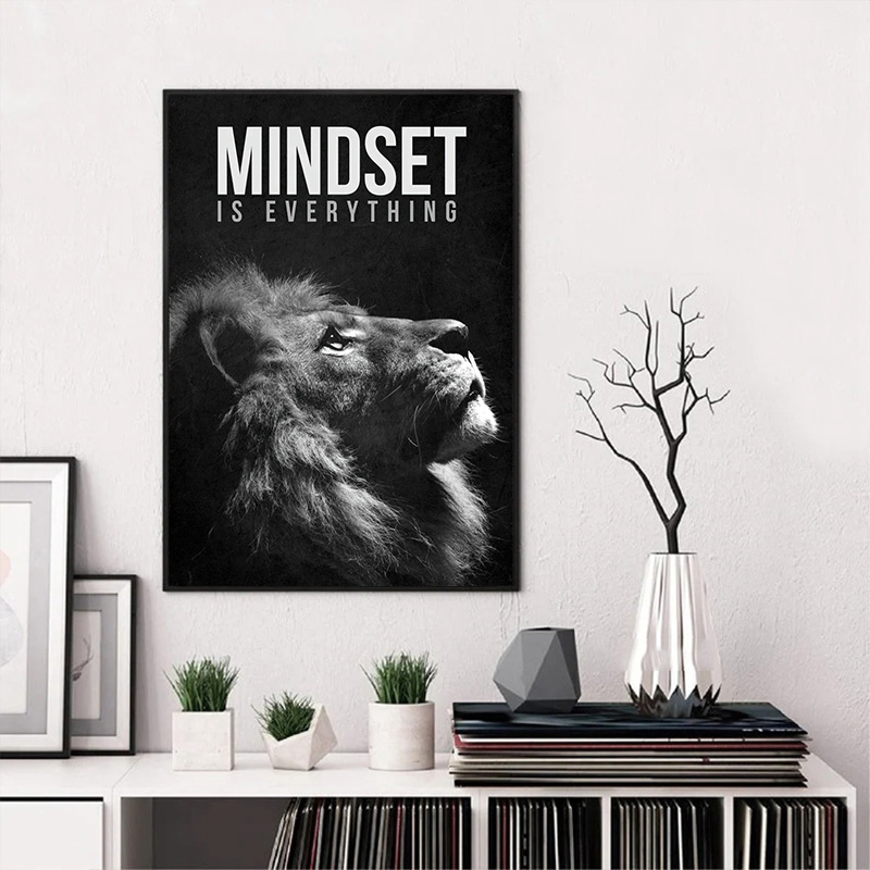 1 pôster sem moldura com citaç - Home Office Quotes avaliação e preço