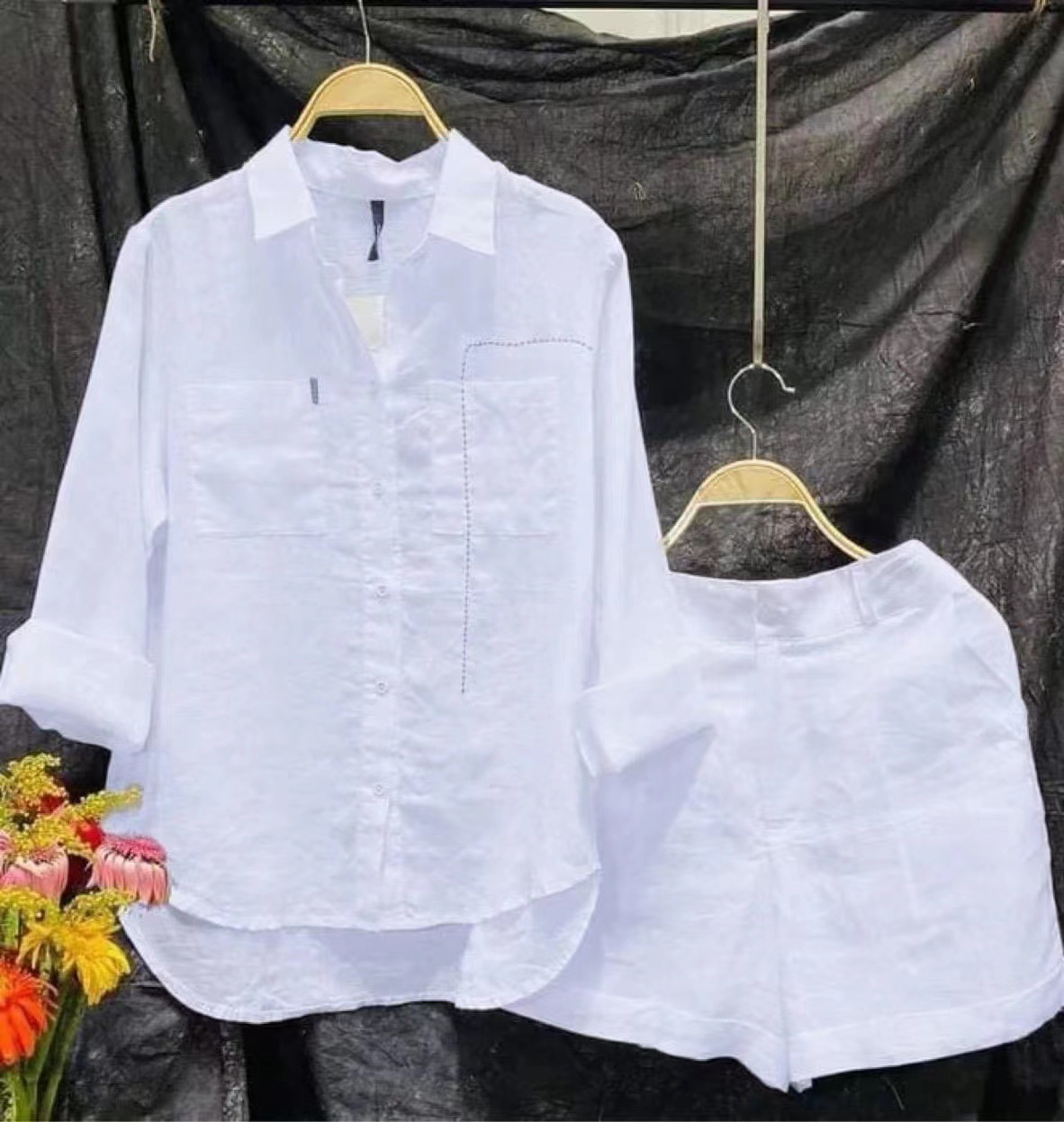 Conjunto de camisa e shorts br - Home Office 2024 avaliação e preço