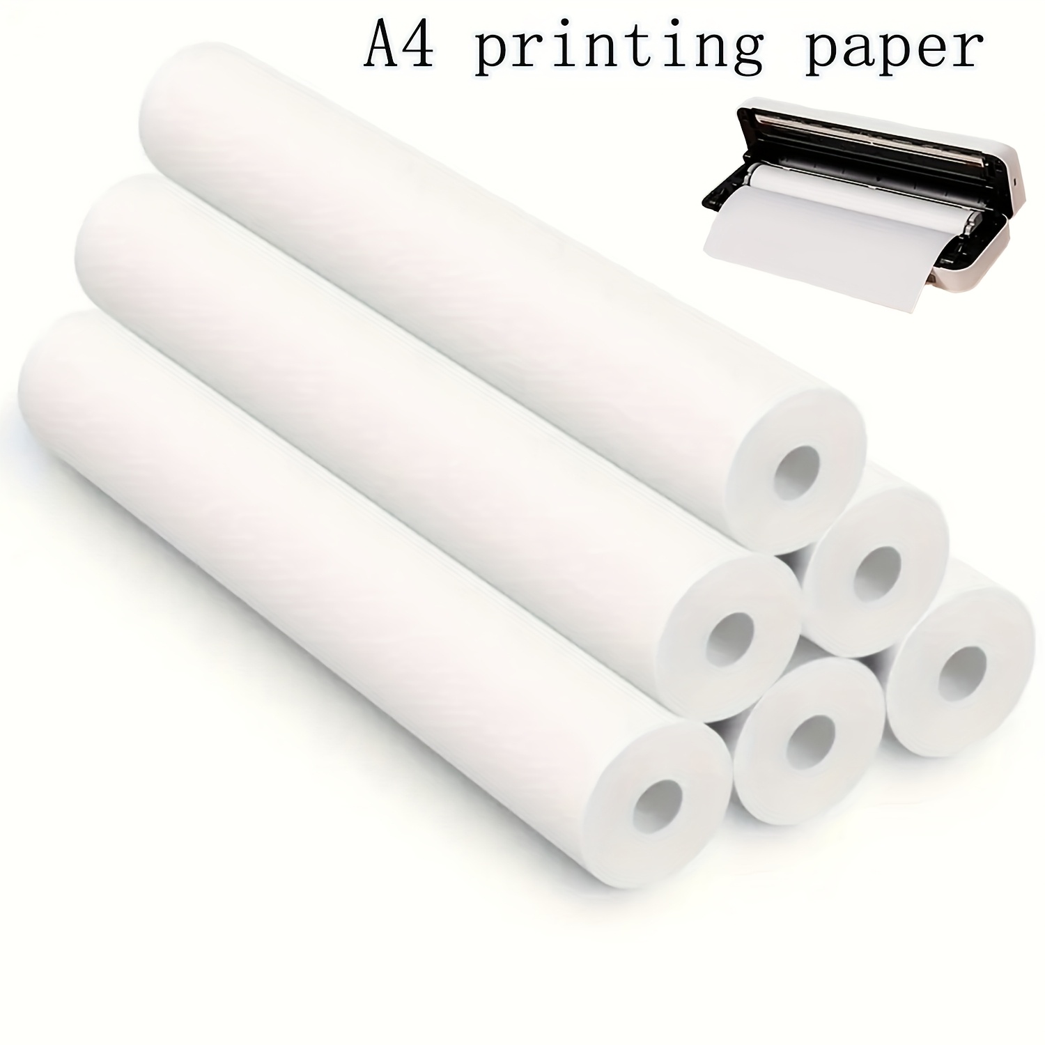 4/8 Rolos de Papel Térmico A4  - Home Office Printer avaliação e preço