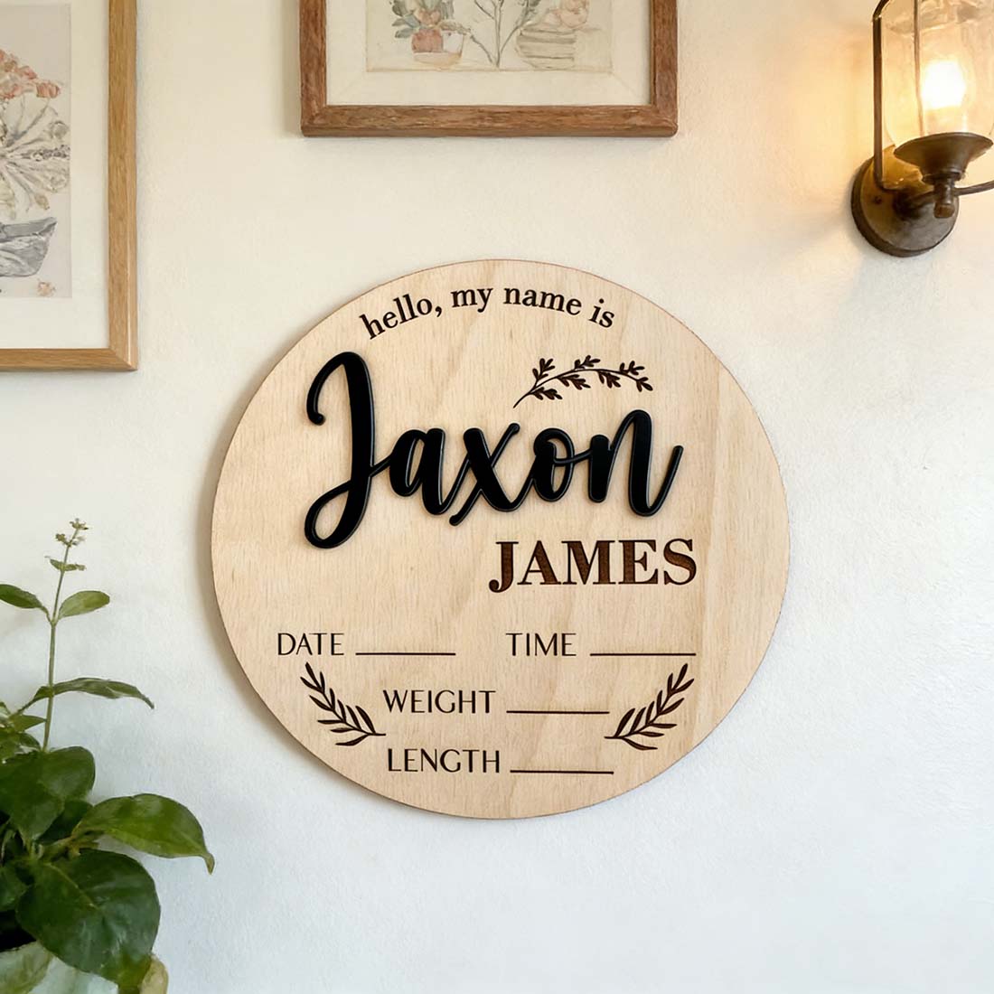 1 Placa de Madeira Personaliza - Home Office Gifts avaliação e preço