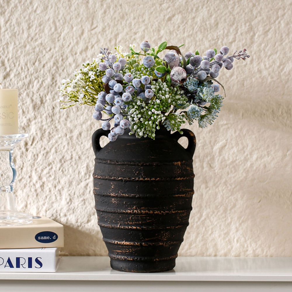 Vaso Cerâmico Amphora para Flo - Home Office Japandi avaliação e preço
