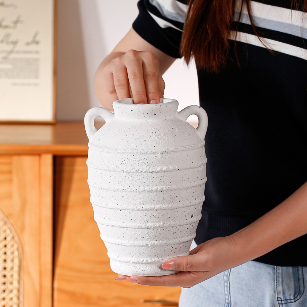 Vaso Cerâmico Amphora para Flo - Home Office Japandi avaliação e preço