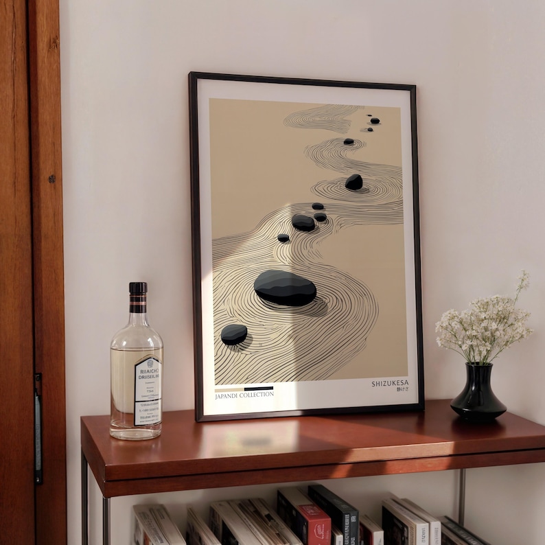 2 peças de Pôsteres de Arte em - Home Office Japandi avaliação e preço