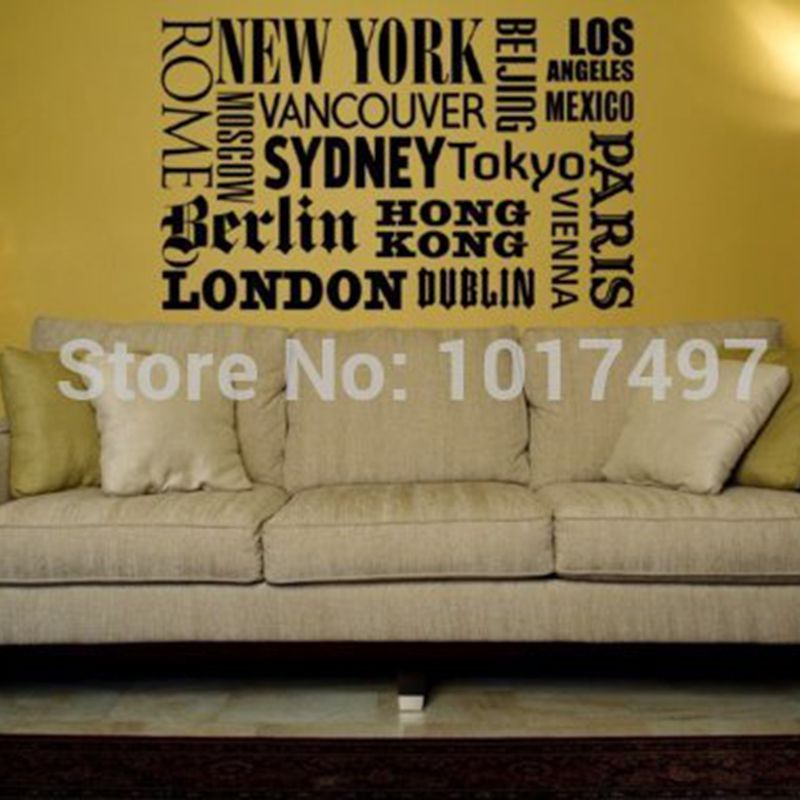 Nova york londres paris citaçã - Home Office Quotes avaliação e preço