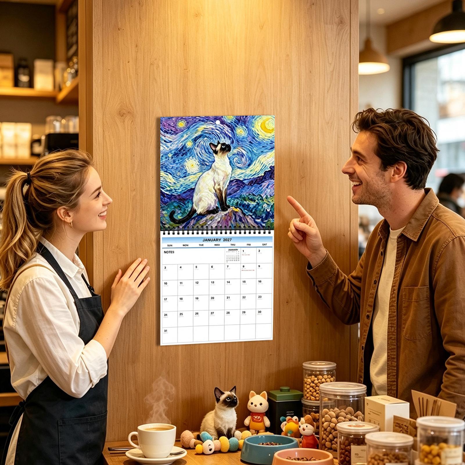 Calendário de parede 2027, tem - Home Office Wallpaper avaliação e preço