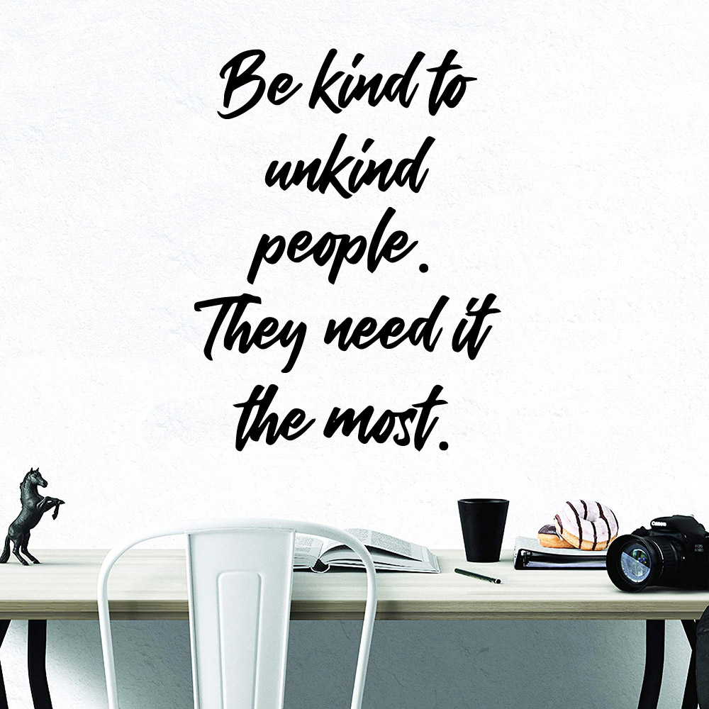 1 pc diy frase simples adesivo - Home Office Quotes avaliação e preço