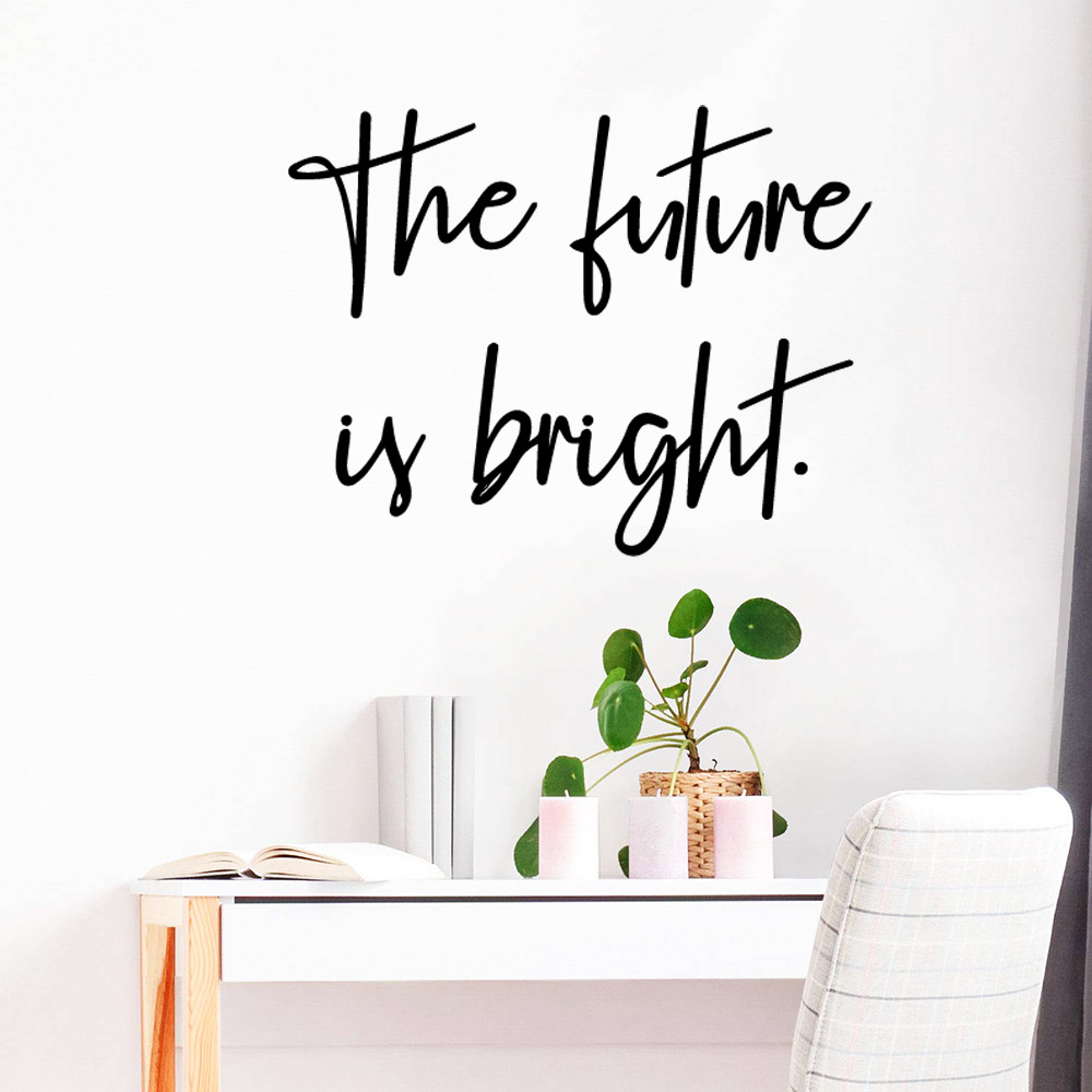 1 pc diy frase simples adesivo - Home Office Quotes avaliação e preço