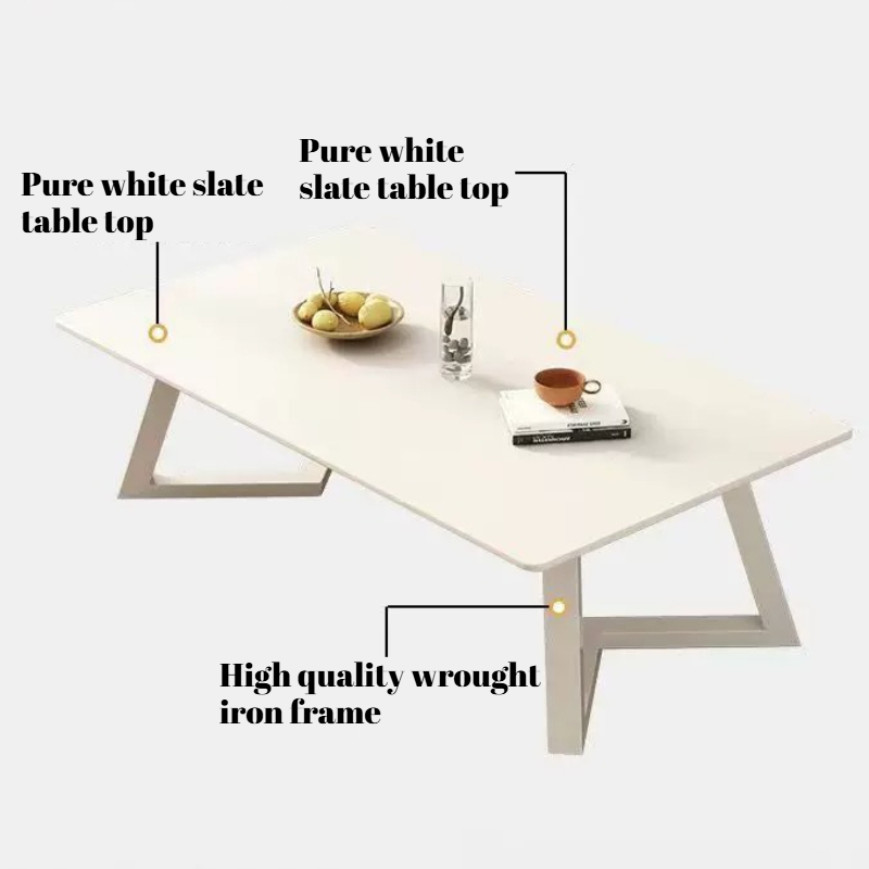 Mesa de Centro Moderna de Meta - Home Office Japandi avaliação e preço